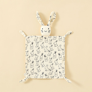 All'ingrosso asciugamani rilassanti in puro cotone che mordono il compagno di sonno per bambini regali di peluche - Product Image 5