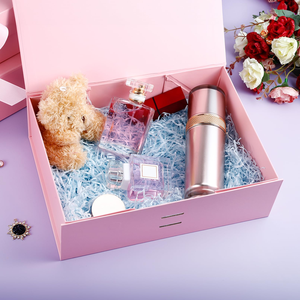 Big Logo Folding Collapsible <b>Cardboard</b> Baby Luxury Gift Packaging Rigid Magnetic Paper Boxes With Lid for Small Business - Product Image 5