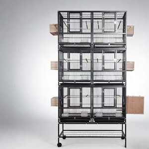 Jaula de Esquina Anticorrosión para Loros, Nueva Jaula de Lujo Premium para Pájaros, Jaula Económica para Canarios, Jaulas de Cría para Aves - Product Image 3