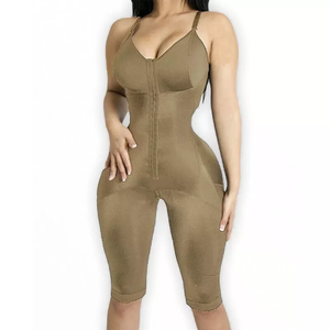 Fajas Colombianas Reductoras Post Cirugía Moldeador de cuerpo completo para mujer Control de barriga Fajas sin tirantes Con Cinturilla Corset Shapewear - Product Image 6