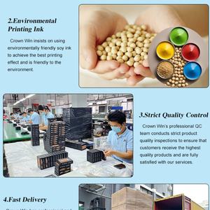 Emballage en carton écologique de luxe personnalisé, tube en papier de haute qualité, cuillères, caviar, sucre, pizza, chips de pommes de terre - Product Image 4