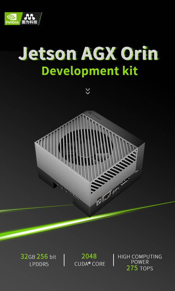 NVIDIA Jetson AGX Orin Developer Kit - 64GB AI Powerhouse