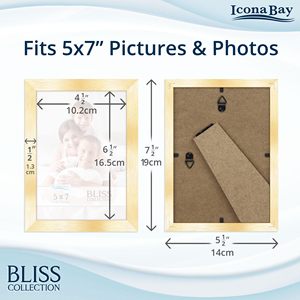 Modern Mdf Walnut Color Wooden Photo <b>Frame</b> Custom Size 3 4X6 5X7 6X8 8X10 For <b>Wall</b> Decor And Poster Display - Product Image 3
