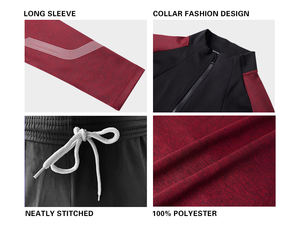 Traje deportivo para trotar para hombre, chaqueta de chándal de alta calidad para entrenamiento de fútbol y Club, novedad de <span class=keywords><strong>2022</strong></span> - Product Image 6