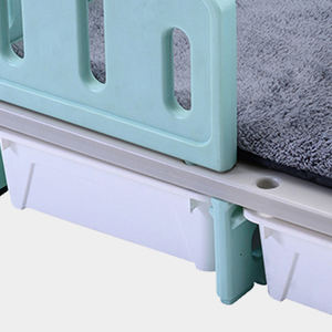 Modern kapalı evcil hayvan kafesi yatak merdiven dayanıklı yumuşak plastik köpek taşıyıcı ev sürdürülebilir baskı desen kediler köpekler için tasarlanmış - Product Image 5