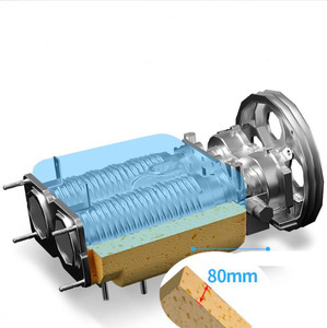 Máy làm kem Máy tính để bàn ba màu sắc Máy làm kem mềm thương mại Máy làm kem nhỏ thân máy bằng thép không gỉ - Product Image 2