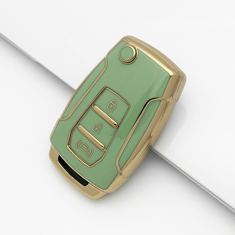 TPU Car Key Cover Case for SsangYong Korando - SY-01-T Protective Shell