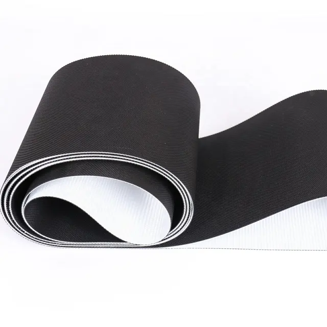 PVC black colour treadmill belt