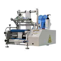 Machine d'étiquetage semi-automatique pour bouteilles rondes, étiqueteuse de bouteilles de boissons, machine d'étiquetage automatique de bouteilles