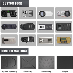 Bán Buôn Kỹ Thuật Số Khóa An Ninh An Toàn Hộp An Ninh Cơ Khí Thép Kim Loại Chống Cháy An Toàn - Product Image 5