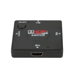 3 In 1 Out Video and Audio HD Selecto1080P 3 Port HD Mini Splitter HDTV Video Project PS3