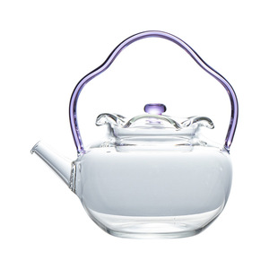 Heat-Resistant Glass Teapot With Lid <b>Small</b> Size For Home Use Borosilicate Glass <b>Tea</b> <b>Pot</b> With Handle And Filter - Product Image 5