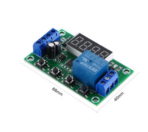 وحدة تحكم بالتأخير الدائري للتشغيل والإيقاف مع مؤقت قابل للتعديل 12 فولت تيار مستمر 5 أمبير - Product Image 2