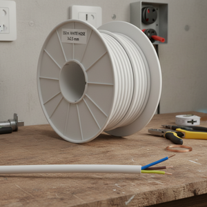 Tubo bianco da 150 m. 3x2,5 mm. sul rullo - Product Image 3