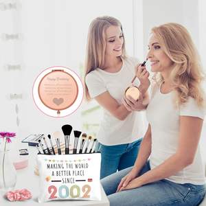 Joyeux 21e anniversaire panier-cadeau pour femmes soeur fille sa BFF 2024 nouveau merveilleux meilleur ami cadeaux d'anniversaire en gros - Product Image 5