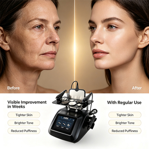 Appareil esthétique portable 3 en 1 448k pour le remodelage corporel, le raffermissement de la peau, le massage facial et la physiothérapie chaude - Product Image 1