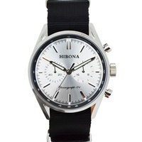 Montre automatique chronographe de pilote militaire étanche 42 mm Mouvement Seagull St1901