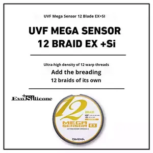 สายเอ็นตกปลา<span class=keywords><strong>ได</strong></span><span class=keywords><strong>ว่า</strong></span> ญี่ปุ่น 12 เส้นถัก PE UVF MEGA SENSOR สำหรับ<span class=keywords><strong>ตก</strong></span><span class=keywords><strong>ปลา</strong></span>ในทะเลสาบ แม่น้ำ ลำธาร และใช้กับเรือ-150 เมตร - Product Image 3