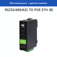 Supplier Terverifikasi WaveShare RS232/485/422 ke RJ45 Modul Ethernet Server Serial POE Modbus Gateway Modul Elektronik