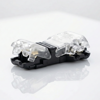 Kabel Ekstensi LED Tembaga RGB 18-22AWG 2-Arah T-Tap Konektor Sambung Cepat Lampu Linear Lampu Hias Tenda Pameran Dagang