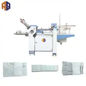 Factory Price Fully Automatic High Speed Programmable Control A1 A2 Paper Folding Machine Exercise Book Notebook Folder For Sale