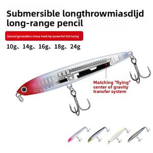 Cebo de señuelo de fundición larga flotante ABS de fantasma volador de segunda generación óptimo para técnicas de pesca de fondo de carpa de pez luna de agua dulce - Product Image 2