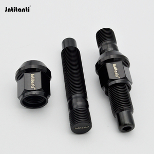 Jntitanti cường độ cao 10.9 lớp gr.5 hợp kim titan tự động khóa bánh xe Nut Stud M12 * 1.5/M12 * 1.25*78mm lớp phủ PVD - Product Image 6