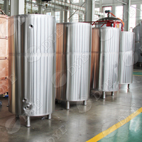 Réservoir d'eau en acier inoxydable, isolation thermique personnalisée, réservoir de stockage d'eau chaude