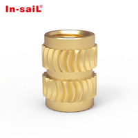 Installation de jalonnement thermique écrou en laiton écrou baril M2 M3 M4 M5 M6 M8 pour PC PPS ABS PP