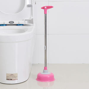 Stantuffo di scarico azionato a mano sblocca servizi igienici lavelli docce lavello wc lavello pistone di scarico in gomma - Product Image 5