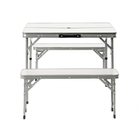 Meubles de jardin Portable d'extérieur, ensemble de plateformes pliantes, pour pique-nique Camping, Poker, banquets