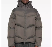 Doudoune personnalisée chaude en plumes véritable de haute qualité de luxe bulle bouffante veste unisexe hommes manteau en duvet hommes vêtements hiver 2024