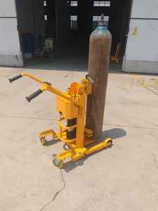 200 किलोग्राम चुंबकीय ऑक्सीजन सिलेंडर ट्रांसपोर्टर 24 वी वी इलेक्ट्रिक गैस सिलेंडर की बोतल परिवहन हाथ ट्रक ट्रॉली - Product Image 6