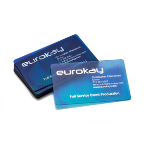 Offre Spéciale – Cartes de Visite Personnalisées en PVC Transparent à Prix Abordable avec Votre Propre Design (OEM) - Product Image 4