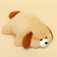 Oreiller animal en peluche douce Jouet animal personnalisé à particules pondérées Jouet animal drôle en peluche renard chien dinosaure raton laveur
