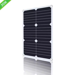 ALECTER Portable 20W 50W Monocrystalline Silicon Flexible <b>Foldable</b> <b>Solar</b> <b>Panels</b> 22-25% Efficiency Waterproof USB Charging - Product Image 2