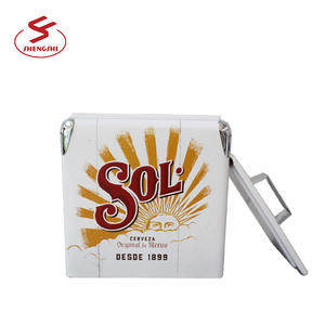 חם מכירות 13L רטרו מתכת cooler תיבת באר cooler - Product Image 6