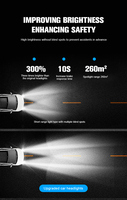 Système d'éclairage automobile LED R12 contrôlé par application, ampoule LED 9005 9006, ampoule de phare LED H7 H4 H11