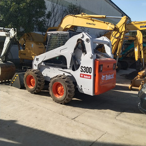 Cargadora Compacta Bobcat 300 Usada, Cargadora de Ruedas de 3 Toneladas, Cucharón de 0.8m, Equipo Bobcat Original - Product Image 4