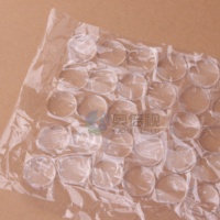 Lunettes 3D personnalisables à double lentille convexe, lentilles sphériques optiques en PMMA acrylique de 25 mm, lentilles plan-asphériques en carton VR, OEM