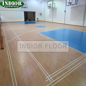 Dalles de sol sportives en PVC stratifié multi-motifs écologiques pour les terrains de sport de basketball, de tennis et de ping-pong - Product Image 6