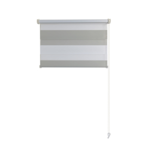 Store zébré manuel double couleur, abat-jour à double rouleau pour décoration de bureau - Product Image 3