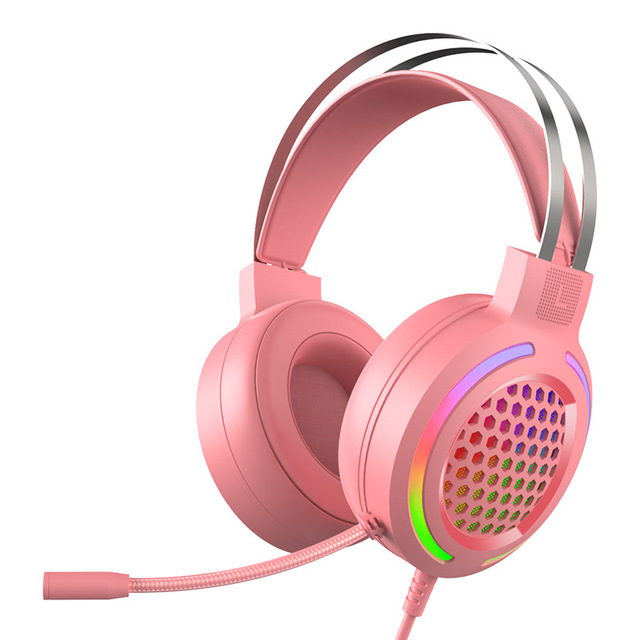 High Performance Gaming Headset USB 3.5 7.1 Colorful RGB Luminous Earphone Wired Headphone With Microphone for PS4/PC