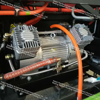 Compresseur d'air silencieux sans huile NF, compresseur de frein à air sans huile, compresseur d'air pour bus électrique et systèmes CVC