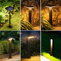 Lampes solaires LED pour pelouse, balise de jardin, paysage, résistantes aux intempéries, personnalisables DDK, aluminium CE, IP65, extérieur