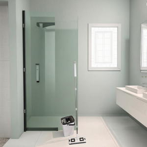 Mopa Plana de Goma de Doble Cara con Sistema de Rebote Rápido y Cubo con 3 Compartimentos para Separación de Agua Limpia y Sucia, la Más Vendida - Product Image 2