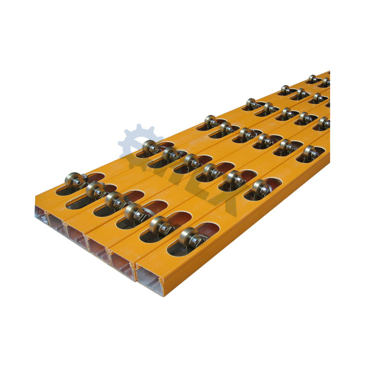 Направляющая проводника для электроснабжения с медным колесом для сборной линии