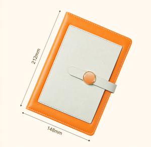 Agenda/Planificador Personalizada con Logotipo, Tapa Dura de Cuero Sintético <span class=keywords><strong>PU</strong></span>, con Bolsillo de <span class=keywords><strong>PU</strong></span> en la Cubierta y Cierre de Hebilla de Cuero - Product Image 5