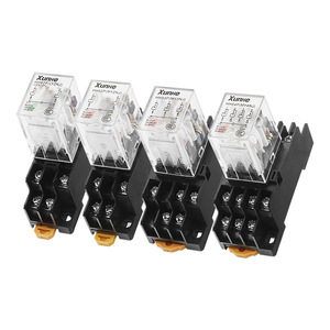 Relé Intermedio HH HH52P DC12V 24V AC220V Relé Electromagnético Miniatura de Uso General de Baja Potencia - Product Image 2