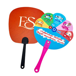 مروحة يد بلاستيكية للإعلانات بالجملة مروحة يد بلاستيكية من Pp مروحة يد - Product Image 5